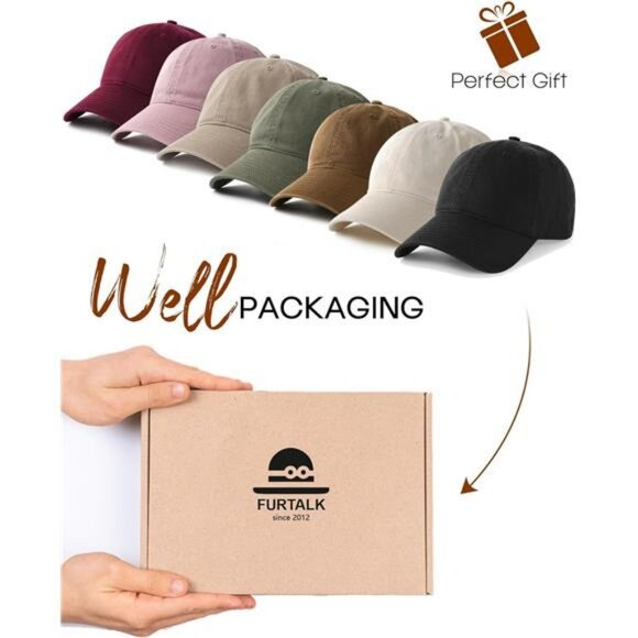 Vintage Unisex Washed Cotton Baseball Cap Adjustable Dad Hat Ponytail Hole - Picture 6 of 8